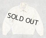 60'S McGREGOR "NYLON ANTI-FREEZE" 裏地付き ドリズラージャケット ホワイト USA製 (VINTAGE)
