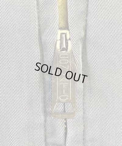 画像4: 70'S ROGER HALE SPORTSWEAR 裏地ボア ファラオジャケット CONMATICブラスジップ カーキ (VINTAGE)