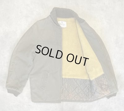 画像3: 70'S ROGER HALE SPORTSWEAR 裏地ボア ファラオジャケット CONMATICブラスジップ カーキ (VINTAGE)