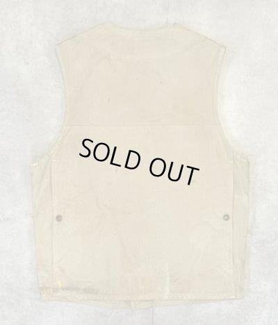 画像7: 80'S C.C.FILSON キャンバス ハンティングベスト ベージュ USA製 (VINTAGE)