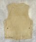 画像7: 80'S C.C.FILSON キャンバス ハンティングベスト ベージュ USA製 (VINTAGE) (7)