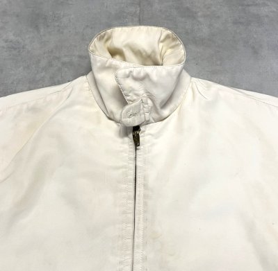 画像3: 60'S McGREGOR "NYLON ANTI-FREEZE" 裏地付き ドリズラージャケット ホワイト USA製 (VINTAGE)