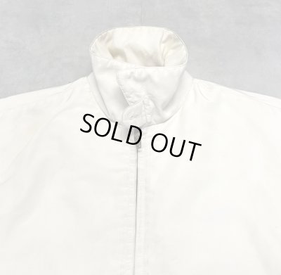 画像3: 60'S McGREGOR "NYLON ANTI-FREEZE" 裏地付き ドリズラージャケット ホワイト USA製 (VINTAGE)