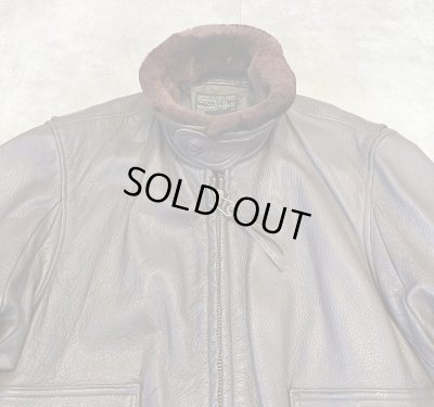 画像3: 60'S アメリカ軍 US NAVY "G-1" 黒タグ MIL-J-7823C(WEP) レザー フライトジャケット ブラウン (VINTAGE) 