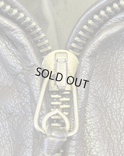 画像5: 60'S アメリカ軍 US NAVY "G-1" 黒タグ MIL-J-7823C(WEP) レザー フライトジャケット ブラウン (VINTAGE) 