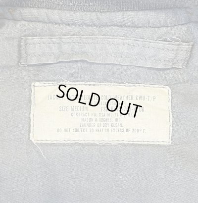 画像2: 70'S アメリカ軍 USAF "CWU-7/P" ユーティリティジャケット セージグリーン (VINTAGE) 