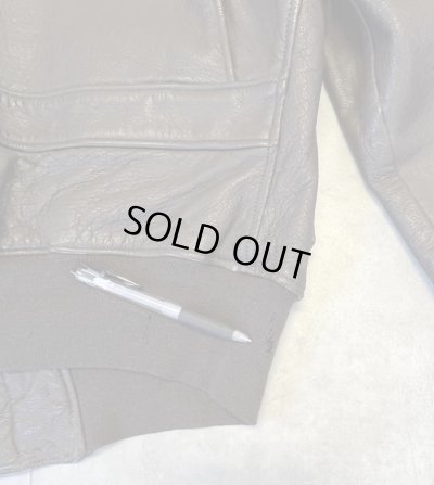 画像8: 60'S アメリカ軍 US NAVY "G-1" 黒タグ MIL-J-7823C(WEP) レザー フライトジャケット ブラウン (VINTAGE) 