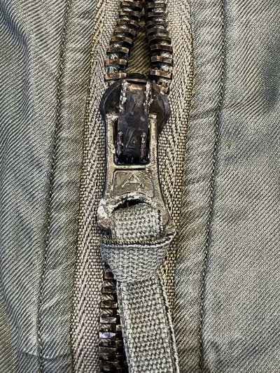 画像4: 70'S アメリカ軍 USAF "CWU-7/P" ユーティリティジャケット セージグリーン (VINTAGE) 