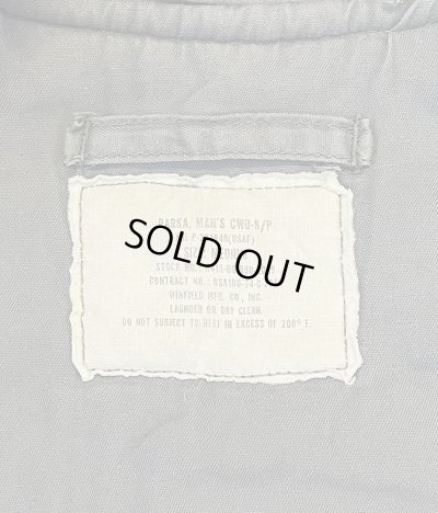 画像2: 70'S アメリカ軍 USAF "CWU-8/P" 後期モデル ラビットパーカー セージグリーン (VINTAGE) 