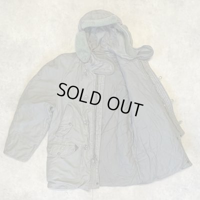 画像3: 70'S アメリカ軍 USAF "CWU-8/P" 後期モデル ラビットパーカー セージグリーン (VINTAGE) 