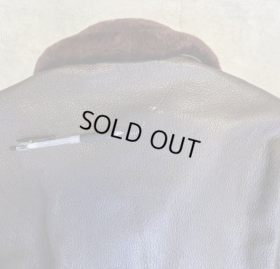 画像7: 60'S アメリカ軍 US NAVY "G-1" 黒タグ MIL-J-7823C(WEP) レザー フライトジャケット ブラウン (VINTAGE) 