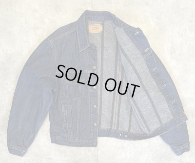 画像3: 80'S LEVIS "70506" スモールe 4thモデル 裏地ブランケット デニムジャケット インディゴ USA製 (VINTAGE)