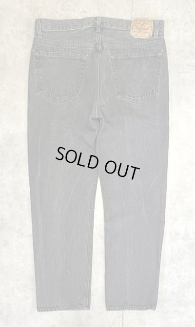 画像3: 90'S LEVIS 501 デニム 先染めブラック W38L30 USA製 (VINTAGE)