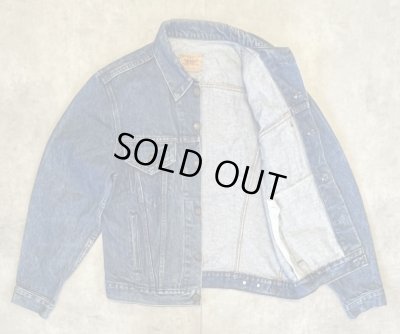 画像3: 80'S LEVIS "70506" スモールe 4thモデル デニムジャケット インディゴ USA製 (VINTAGE)