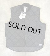 80'S BIG SMITH 三角タグ キルティングベスト ブラック USA製 (DEADSTOCK)