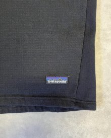 他の写真2: 00'S PATAGONIA 裾ロゴ レギュレーター R1 ハーフジップベスト ブラック USA製 (VINTAGE)