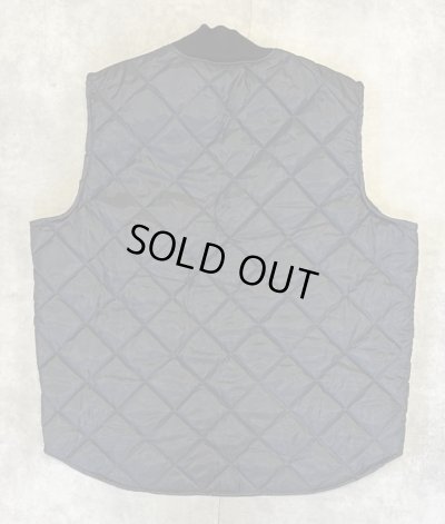 画像4: 80'S BIG SMITH 三角タグ キルティングベスト ブラック USA製 (DEADSTOCK)