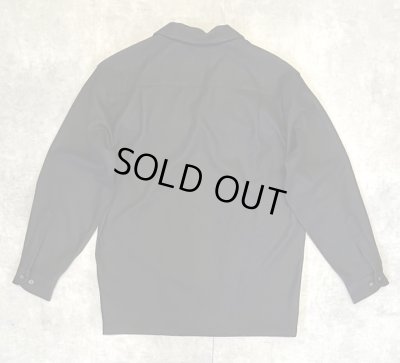 画像3: 00'S PENDLETON "BOARD SHIRT" ウール オープンカラーシャツ ブラック (USED)