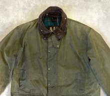 他の写真1: 90'S BARBOUR 3クレスト "NORTHUMBRIA" 旧タグ 裏地ウール オイルドジャケット オリーブ イングランド製 (VINTAGE)