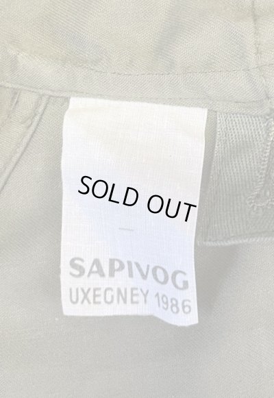 画像3: 80'S フランス軍 M64 パーカー PRESTILジップ オリーブ 92C (DEADSTOCK)