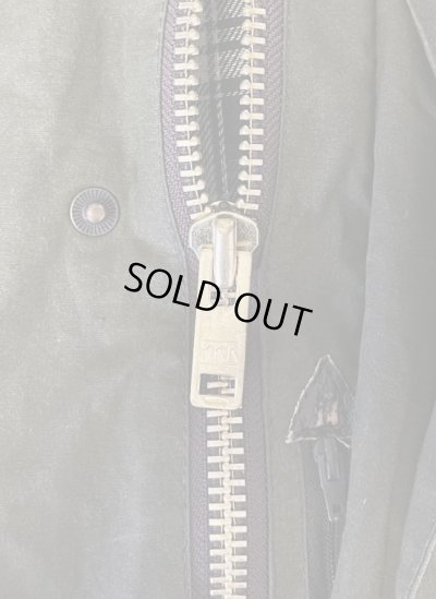 画像3: 80'S BARBOUR 2クレスト "BURGHLEY" 旧タグ オイルドコート オリーブ イングランド製 (VINTAGE)