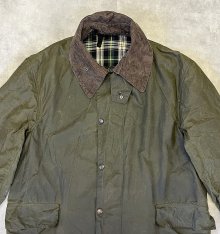 他の写真1: 80'S BARBOUR 2クレスト "BURGHLEY" 旧タグ オイルドコート オリーブ イングランド製 (VINTAGE)