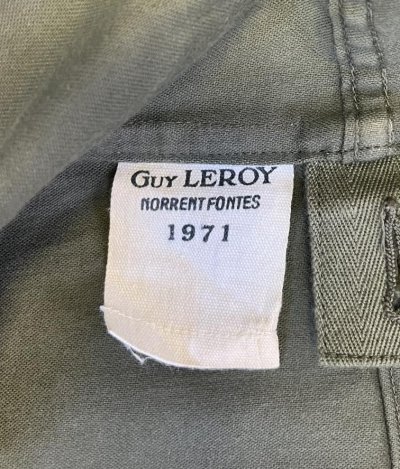 画像3: 70'S フランス軍 M64 パーカー AILEEジップ オリーブ 92C (VINTAGE)