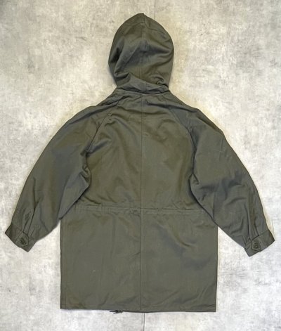 画像6: 80'S フランス軍 M64 パーカー PRESTILジップ オリーブ 92C (DEADSTOCK)