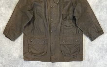 他の写真3: 90'S BARBOUR 3クレスト "SOLWAY ZIPPER" 旧タグ オイルドジャケット ブラウン イングランド製 (VINTAGE)