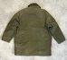 画像4: 90'S BARBOUR 3クレスト "NORTHUMBRIA" 旧タグ 裏地ウール オイルドジャケット オリーブ イングランド製 (VINTAGE) (4)