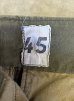画像2: 50'S フランス軍 M47 フィールドパンツ 前期型 カーキ (VINTAGE) (2)