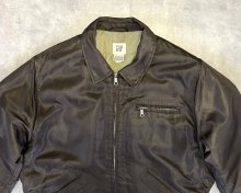 他の写真1: 00'S GAP 旧タグ 裏地キルティング ナイロン ドリズラージャケット ダークブラウン (VINTAGE)