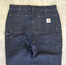他の写真3: CARHARTT ダブルニー ダック ペインターパンツ ブラック W38L30 (VINTAGE)