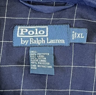 画像2: 90'S RALPH LAUREN チンスト付き ドリズラージャケット ネイビー (VINTAGE)