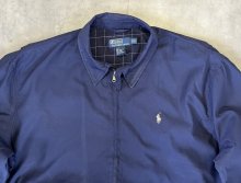 他の写真1: 90'S RALPH LAUREN チンスト付き ドリズラージャケット ネイビー (VINTAGE)