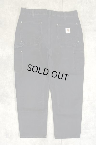 画像3: CARHARTT ダブルニー ダック ペインターパンツ ブラック W38L30 (VINTAGE)