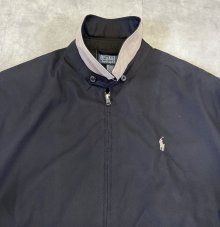 他の写真2: 90'S RALPH LAUREN チンスト付き ドリズラージャケット ブラック (VINTAGE)