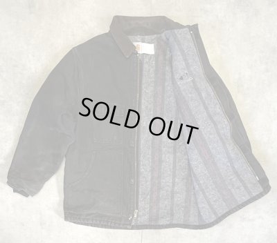 画像3: 80'S CARHARTT "TRADITIONAL COAT" 裏地ブランケット ダックジャケット ブラック USA製 (VINTAGE)