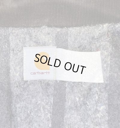 画像2: 80'S CARHARTT "TRADITIONAL COAT" 裏地ブランケット ダックジャケット ブラック USA製 (VINTAGE)