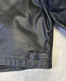 他の写真2: 00'S GAP 旧タグ 裏地キルティング レザー ドリズラージャケット ブラック (VINTAGE)