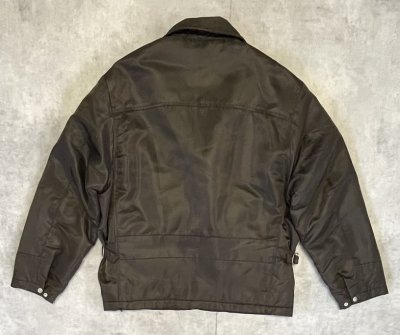 画像6: 00'S GAP 旧タグ 裏地キルティング ナイロン ドリズラージャケット ダークブラウン (VINTAGE)