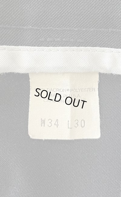 画像3: 90'S LEVIS "ACTION SLACKS" スラックス ブラック USA製 (VINTAGE)