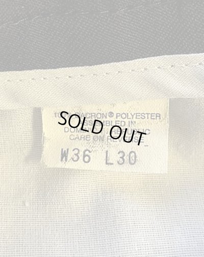 画像4: 90'S LEVIS "ACTION SLACKS" スラックス ブラック USA製 (VINTAGE)