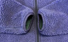 他の写真2: 90'S PATAGONIA 初期レトロX 裏地P.E.F フリースジャケット パープルブルー USA製 (VINTAGE)