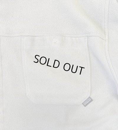 画像3: 06'S PATAGONIA "SYNCHILLA" ドットスナップボタン フリースシャツ ベージュ (VINTAGE)