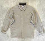 06'S PATAGONIA "SYNCHILLA" ドットスナップボタン フリースシャツ ベージュ (VINTAGE)
