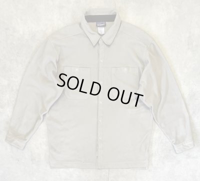 画像1: 06'S PATAGONIA "SYNCHILLA" ドットスナップボタン フリースシャツ ベージュ (VINTAGE)