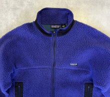 他の写真1: 90'S PATAGONIA 初期レトロX 裏地P.E.F フリースジャケット パープルブルー USA製 (VINTAGE)