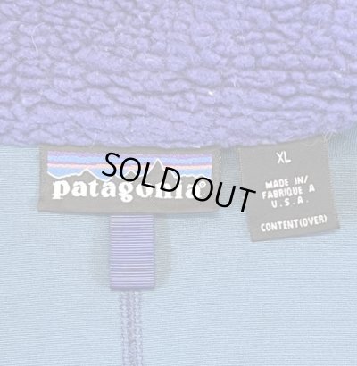 画像2: 90'S PATAGONIA 初期レトロX 裏地P.E.F フリースジャケット パープルブルー USA製 (VINTAGE)