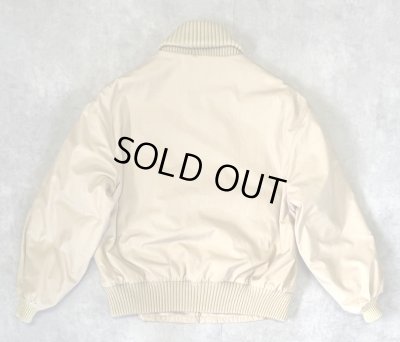 画像5: 60'S ZERO KING 裏ボア付き ドリズラージャケット TALONジップ ベージュ USA製 (VINTAGE)